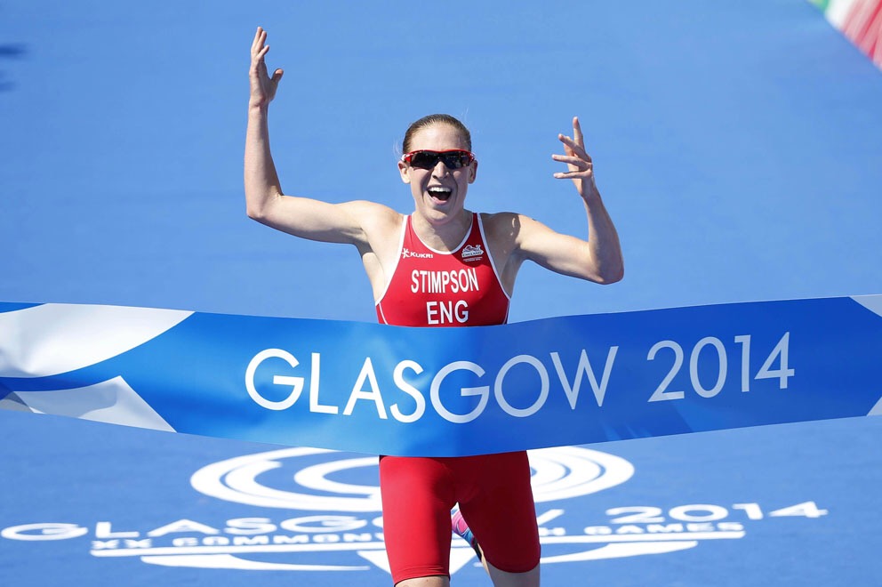 Commonwealth Games - Glasgow 2014 XX Commonwealth Games - Glasgow, Scotland - 24/7/14
Triathlon - England's Jodie Stimpson wins the Womens Triathlon
Mandatory Credit: Action Images / Paul Harding
Livepic
EDITORIAL USE ONLY.